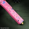 Donut Limited UTX-70 KNIFE MICRO ULTRA MINI TECH KNIFE UTX70 UTX 70 EDC Self Defense Tactical Pocketknife D2 Blade CNC T6 4