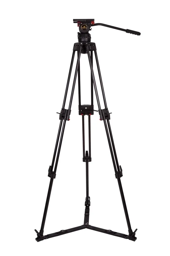 JP-1610L/JP-1610T Pro Camera Tripod - Fits V12 with 100mm Bowl Hydraulic Heads f