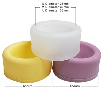 Accessories Ring Glans Protector for Penis Pump Extender Enlarger Vacuum Trainer Sex Toys for Men Replacement Sleeves Cover 6