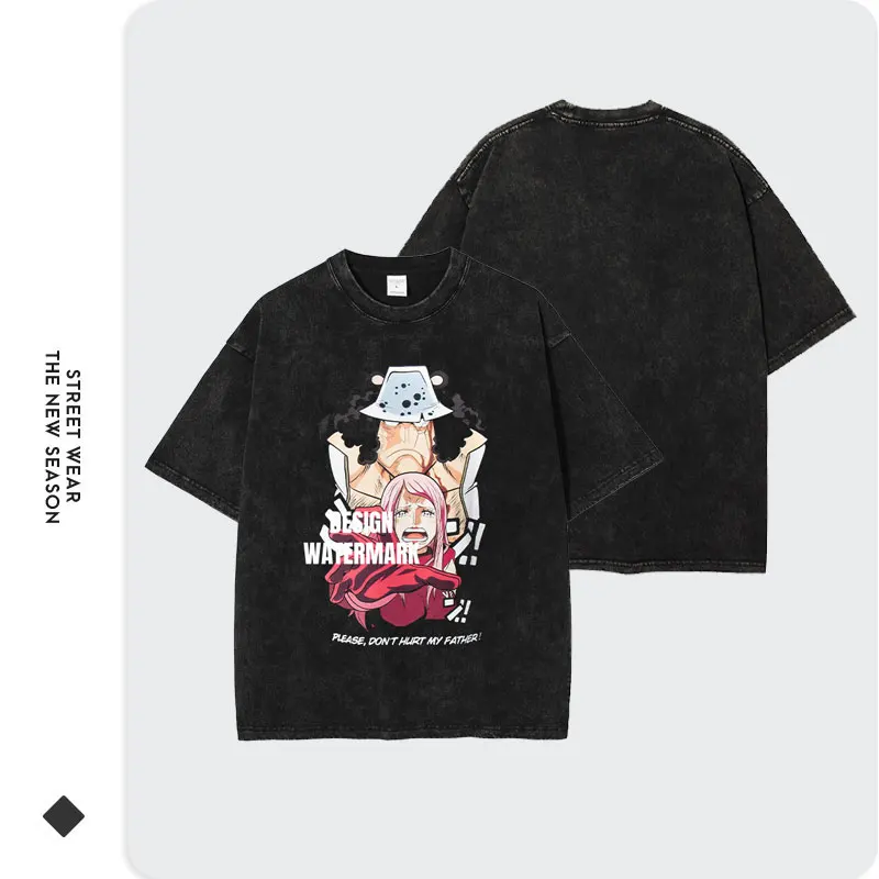 Style3 T-Shirt Uomo The Cowboy – Anime Swordfish, 100% Cotone Premium, Taglia M, Bianco, Stampa Vintage - 4