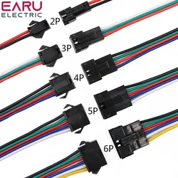LED Connector Wire Cable for Strip Lights and Lamps - Male/Female, Multi-Pin Options