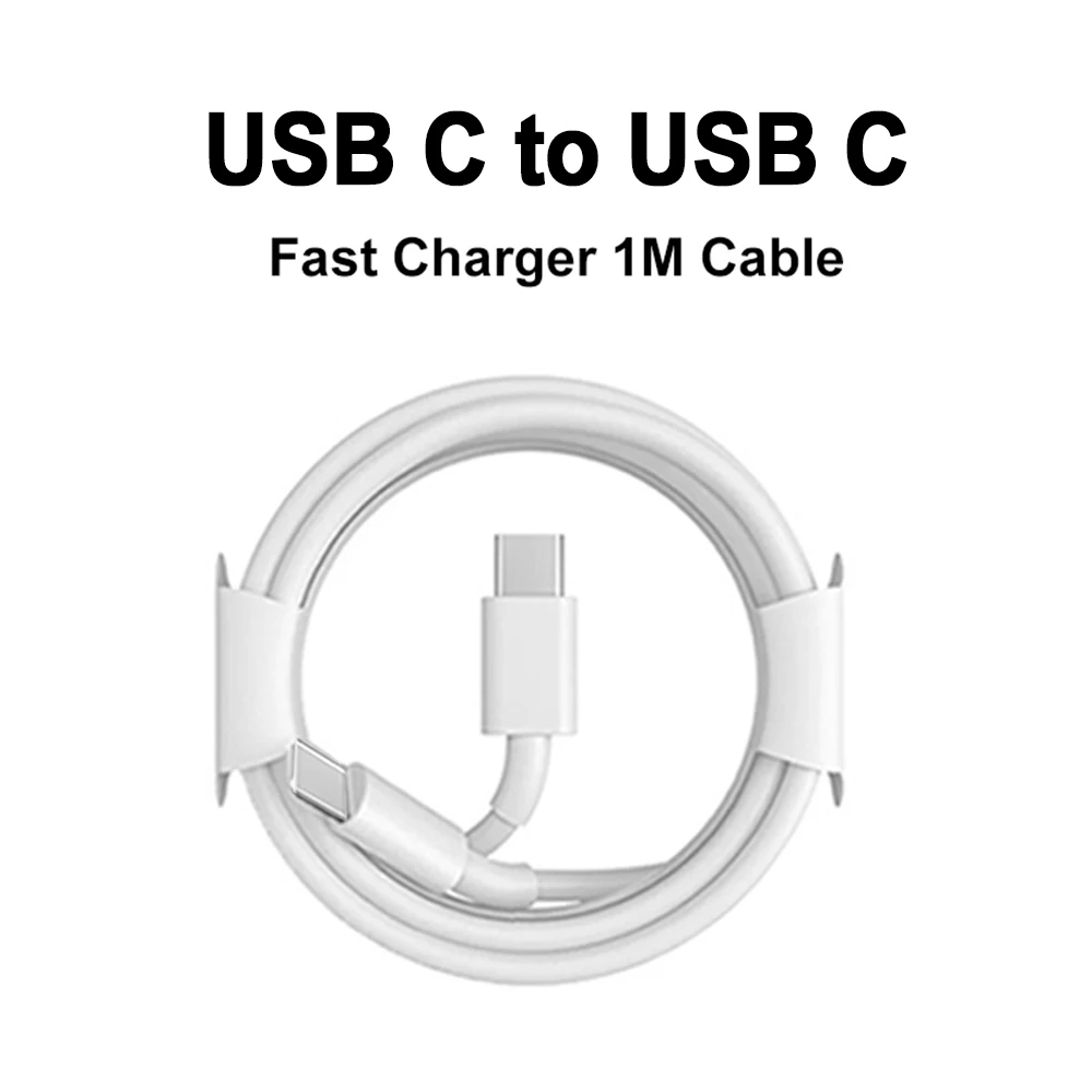 20W USB-C Fast Charging Power Adapter with Quick Charge Capability
