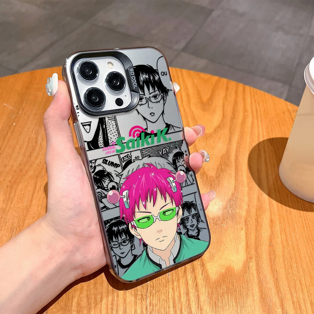 Saiki Kusuo Anime Anti-Fall Matte Phone Case