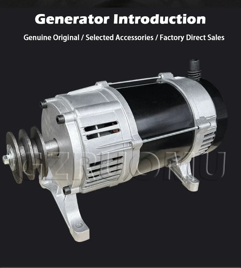 High Power 6KW/8KW Pulley Generator AC Voltage  All Copper Small Generator 220V