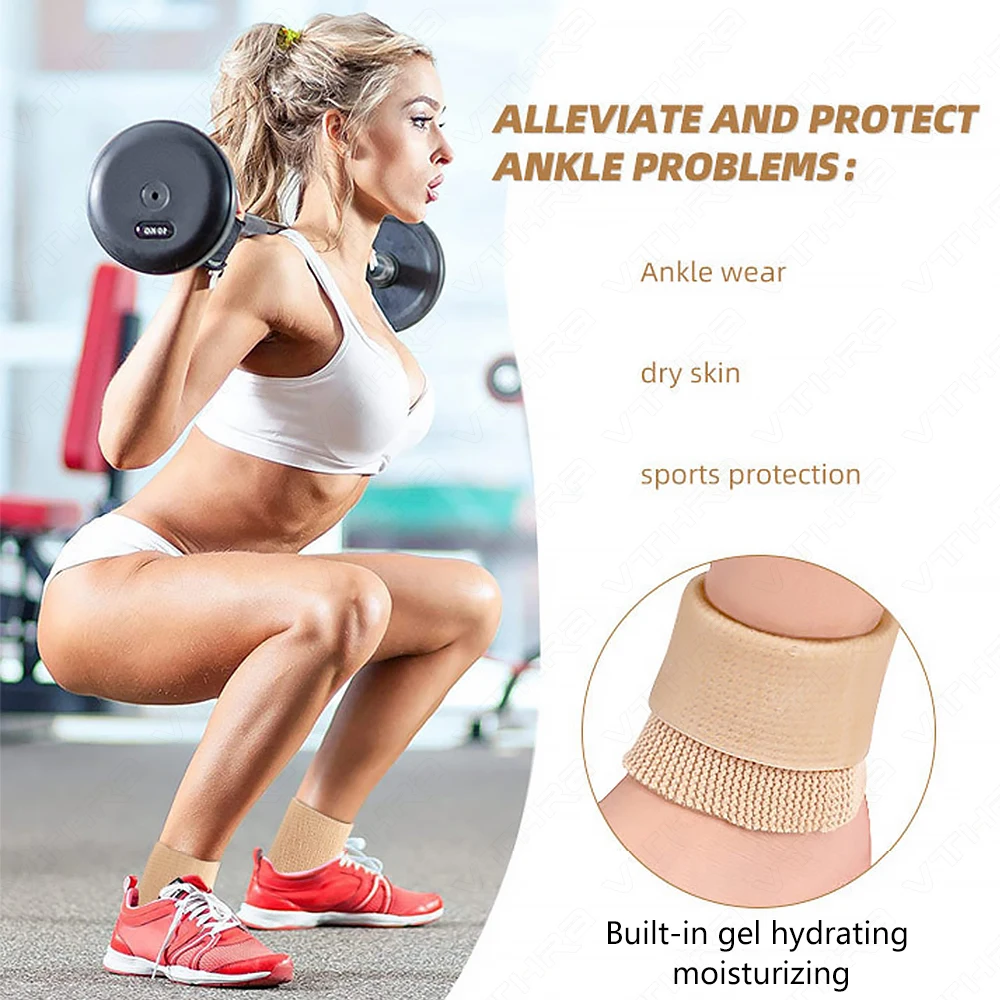 Nylon Ankle 1PC Support Elastic Protection Wrap Sprain Fasciitis Ankle Brace Sleeve for Running Sports Fitness Soccer Basketball for ankle brace