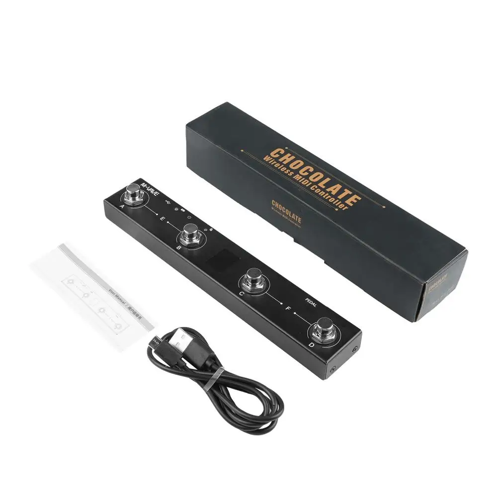 MVave Chocolate Bt Wireless Midi Controller Midi System for Bias Fx 2