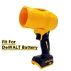 Fit For Dewalt 20V Battery Air Blower Jet Turbo Fan Portable Violent Fan High Speed Air Duster Leaf Blowing Power Tools 2
