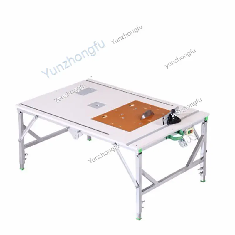 SawUpsideDownSlidingTableSawDiyFoldingLiftingWorkSawTable