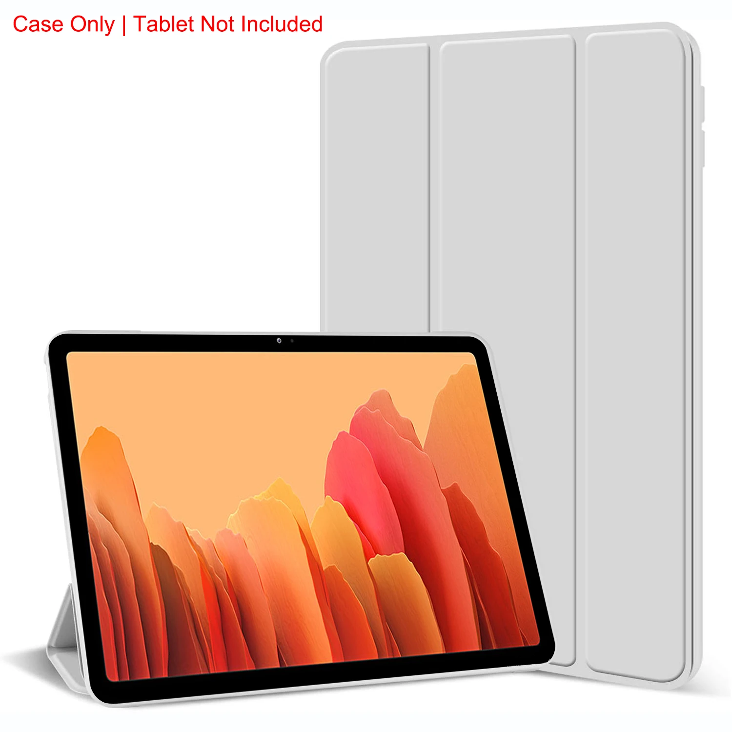 Premium Tri-fold Magnetic Stand PU Leather Tablet Cover, Enhanced Protection and Style