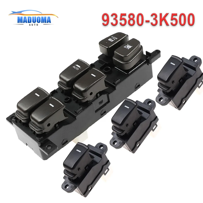 

New 93570-3K600 93580-3K500 Window Switch Car Accessories For 08-10 Hyundai NF Sonata