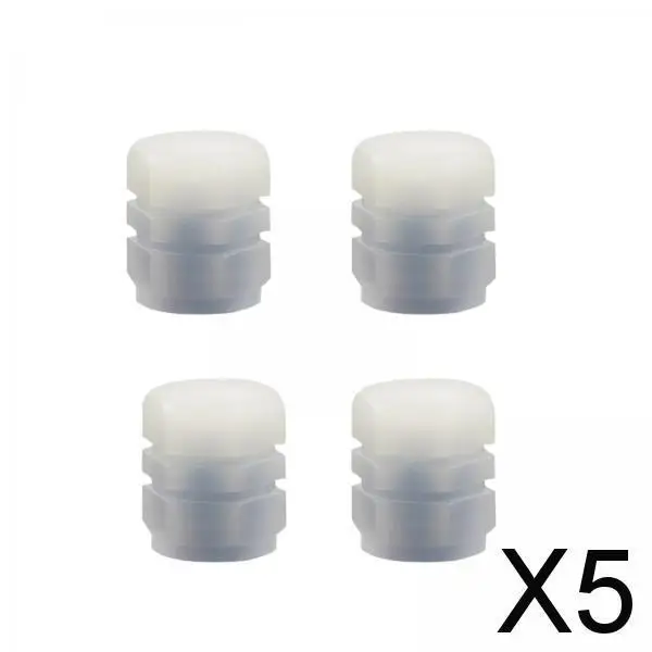 

5X 4x Car Tire Stem Caps Luminous Glow in The Dark for Trucks