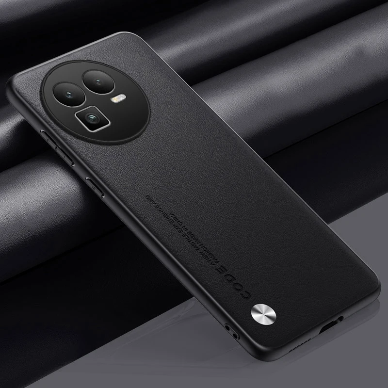 Luxury PU Leather Shockproof Phone Case - Full Protection Back Cover