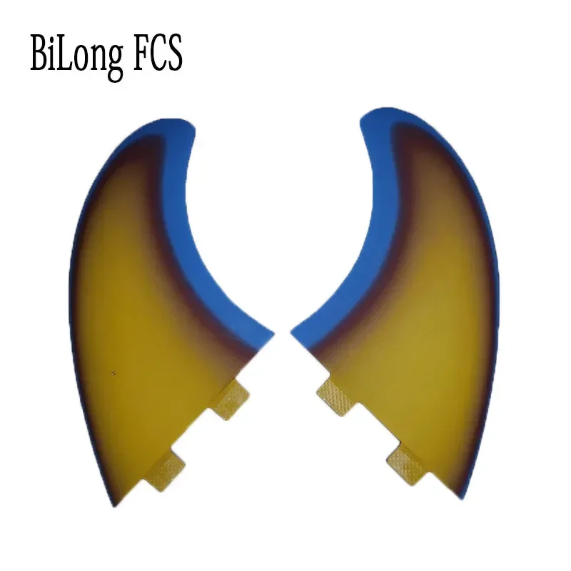 BiLong FCS POWER TWIN FIN for All Board Types Including Fish Funboard and Twin Fin Surfboards.Surf Fin Performance Glass Fins