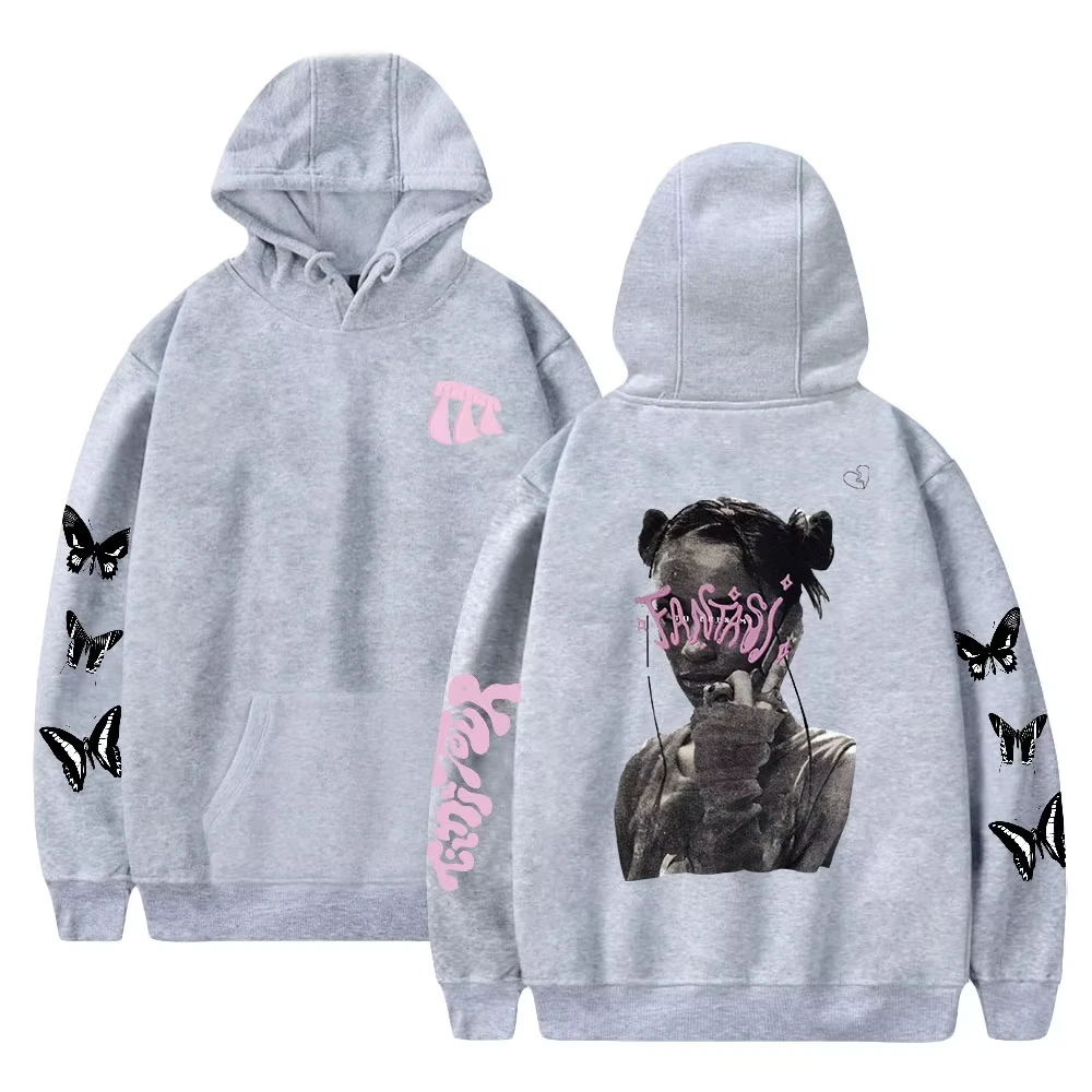 Tini Stoessel Hoodie New Tini Tour Merch Long Sleeve Streetwear Men Women Hooded Sweatshirt Fashion Clothes