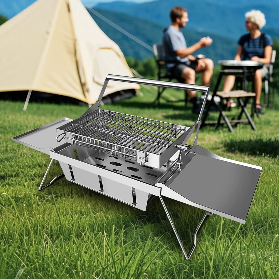 Griglia a carbone portatile all'ingrosso griglia per Barbecue a carbone ignifuga