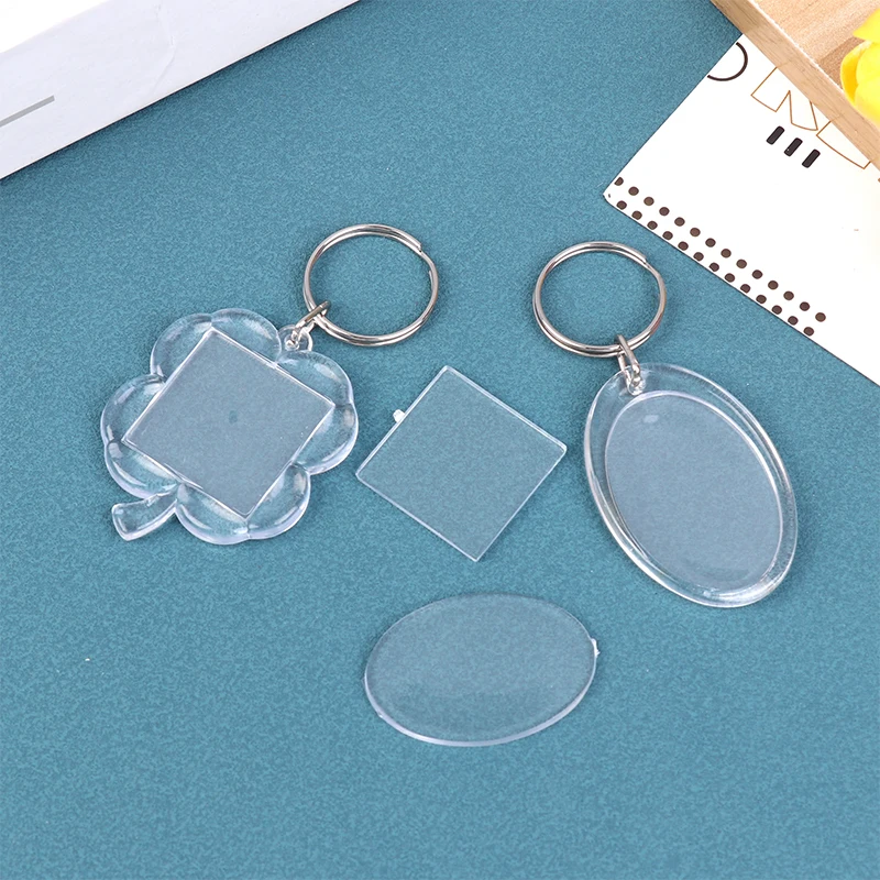 5 قطعة إطار صور فارغة المفاتيح واضح الاكريليك كيري...