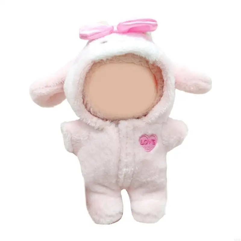 Doll Cartoon Kostüm Cosplay Strampler für 17 sitzend Plüsch Figuren Charakter Doll Kleidung für Kind vor, Spiele Y08E – Detail 2