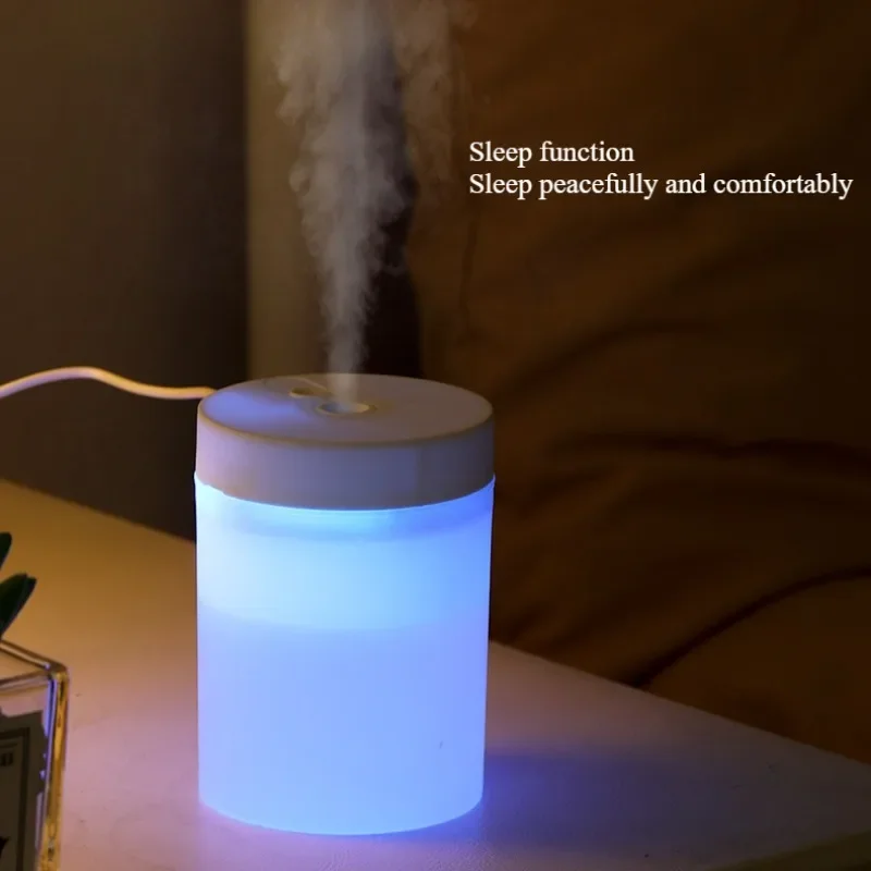 220/200ML Mini Air Humidifier Portable USB Essential Oil Diffuser Car Diffuser Home Bedroom Humidifier Air Cleaner