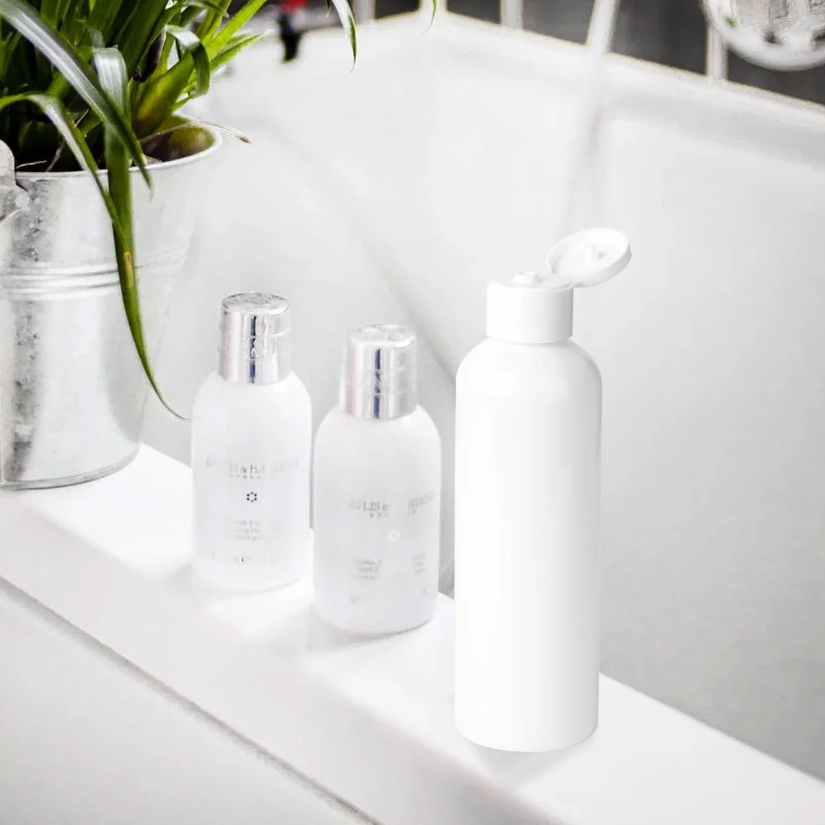 5pcs Refillable Shampoo Bottle Portable Leakproof Empty Travel Container Toiletries Storage Holder For Lotion Liquids 200ml refillable bottle refillable lotion bottle refillable empty bottle refillable cosmetic bottle refillable liquid container refillable spray bottle refillable bottle set
