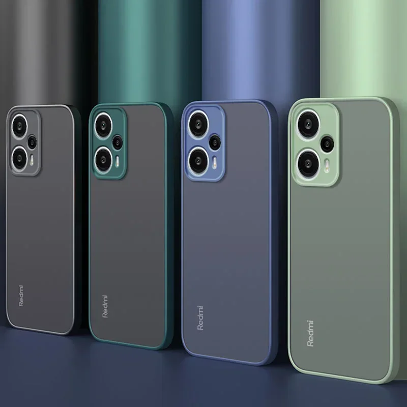 Shockproof Matte Hard Case - Premium Phone Protection Back Cover