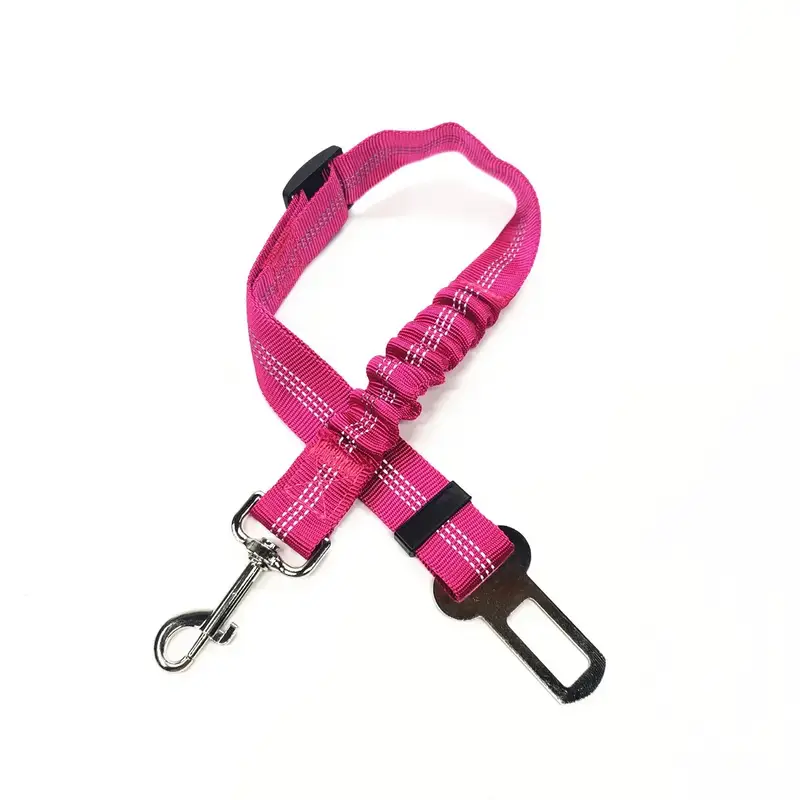 Adjustable Pet Cat Dog Car Seat  Belt Pet Seat Vehicle Dog Harness Lead Clip Safety Lever Traction Dog Collars Dog Accessoires - Image 17