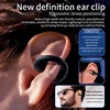 T75 Sport Bone-Conduction Bluetooth 5.3 Earphones HiFi Sound Wireless Headphones Earclip Waterproof Open Ear Headset Earring 2
