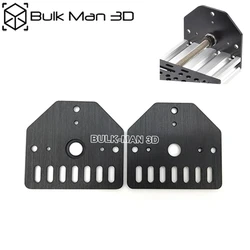 1/2/4/8pcs Openbuilds Threaded Rod Plate - NEMA 23 Stepper Motor 3mm Thickness For 3D Printer Parts V-slot Linear Rails