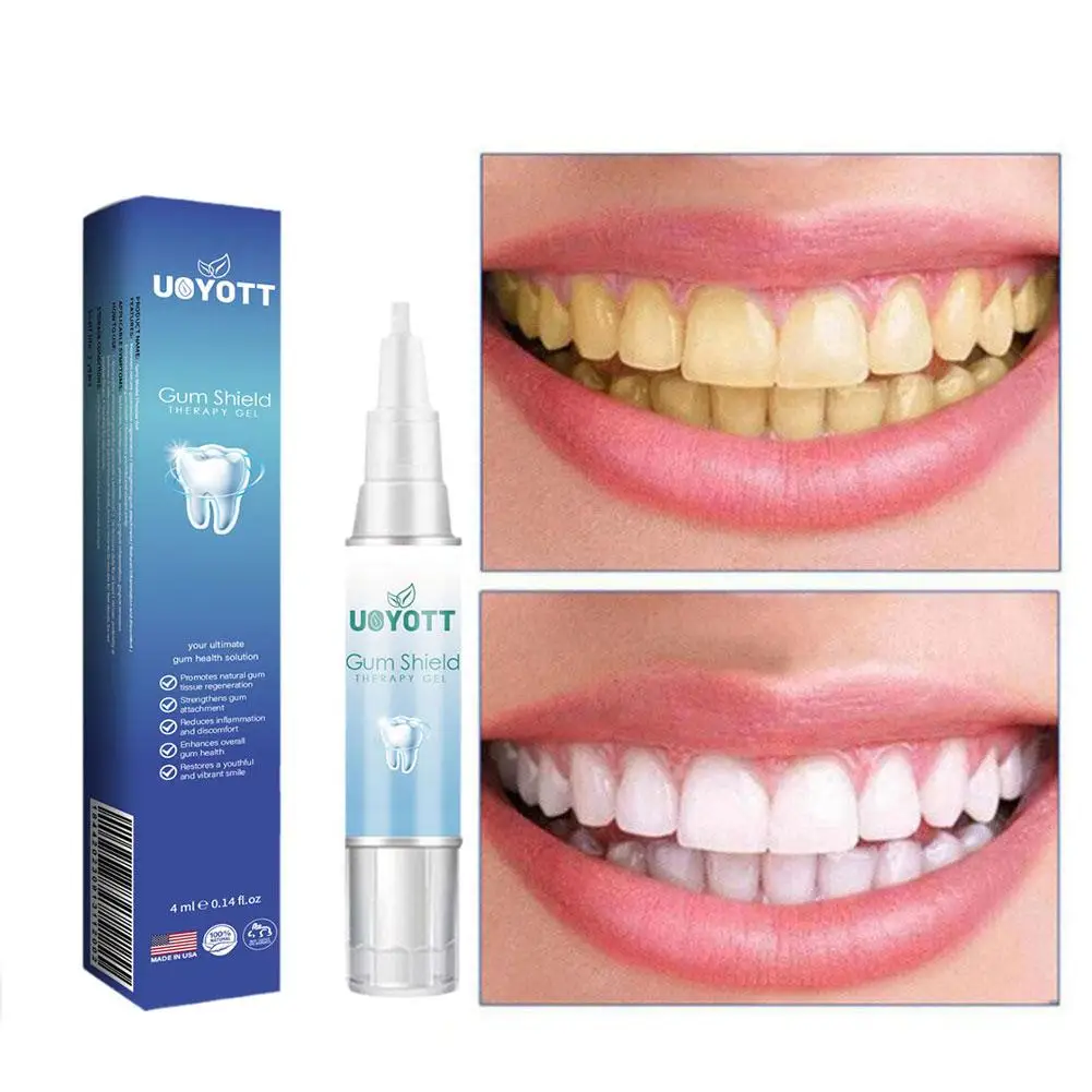 

4ml Oral Care Teeth Whitening Essence Pen Bleach Dental Plaque Remove Fresh Safe to Use Gel Stains Z0L3