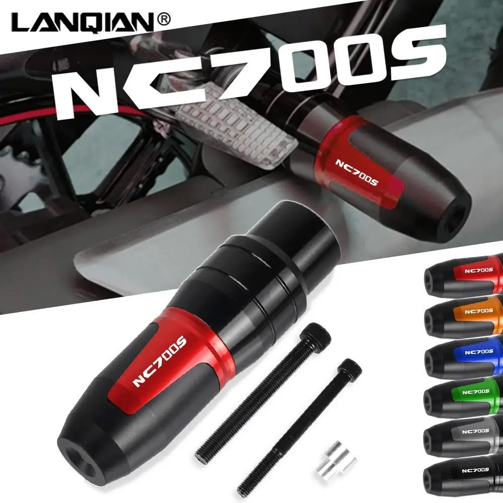 

Frame Exhaust Sliders Anti Crash Pad Protector FOR HONDA NC700S NC7 00S Motorcycle Accessories Falling Protection