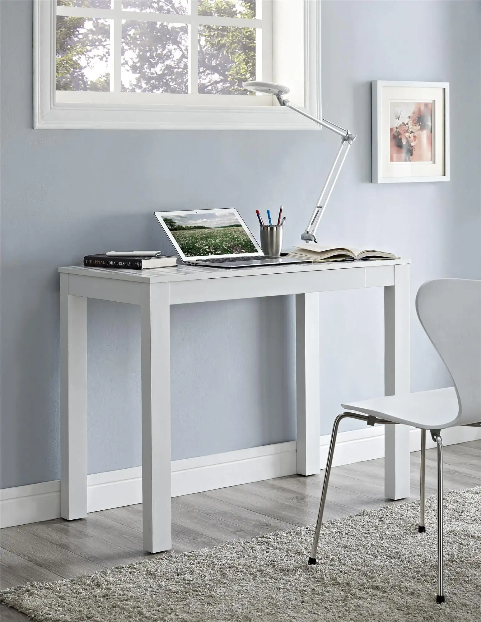 

Ameriwood Home Parsons компьютерный стол с выдвижным ящиком, шеврон