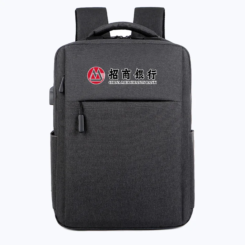 Business Men's 16-Inch Laptop Backpack Customizable Logo High-End Feel Double-Shoulder Computer Bag Nylon Material Breathable image 4