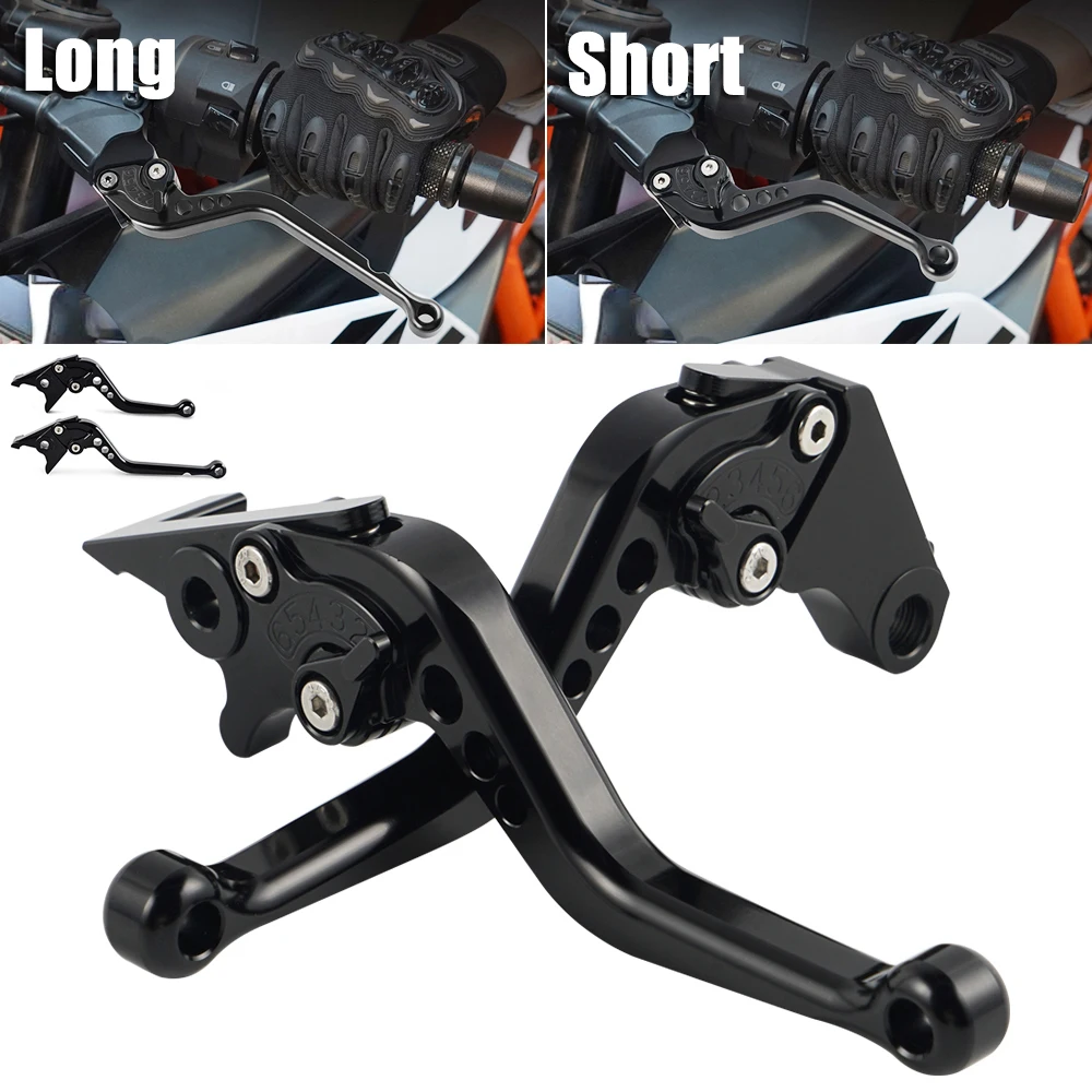 Find Short Brake Clutch Levers SUZUKI 06-10 GSXR 600 750 & 05-06 GSXR 1000 Black&red In Rowland - Foto 5