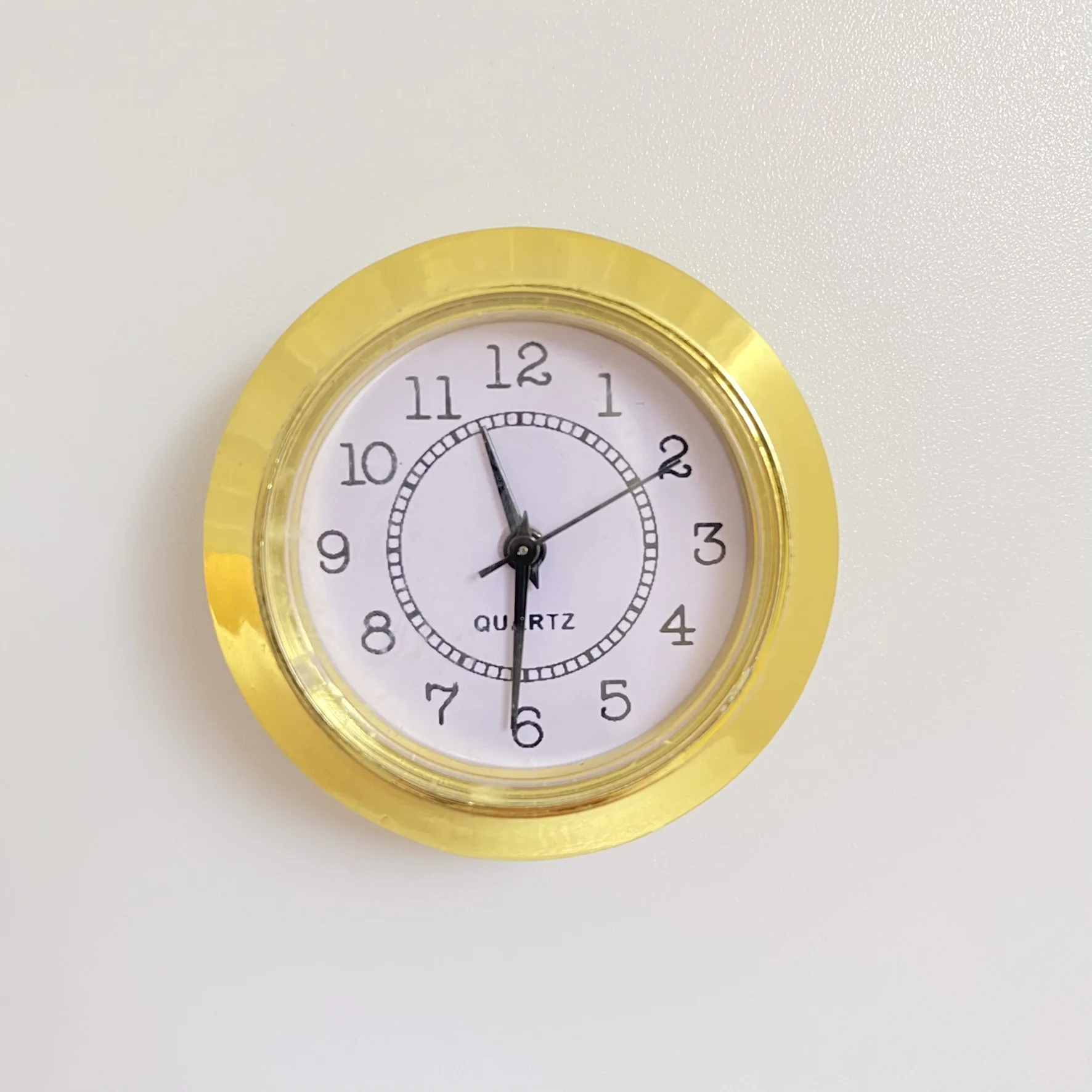 Insert Clock 38MM Round Roman Numerals Miniature Quartz Clock Movement Mechanism Insert for Built-in DIY clock replacement parts