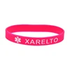 1PC/7PCS XARELTO Silicone Rubber Wristband Adult Size 7 Colors 6