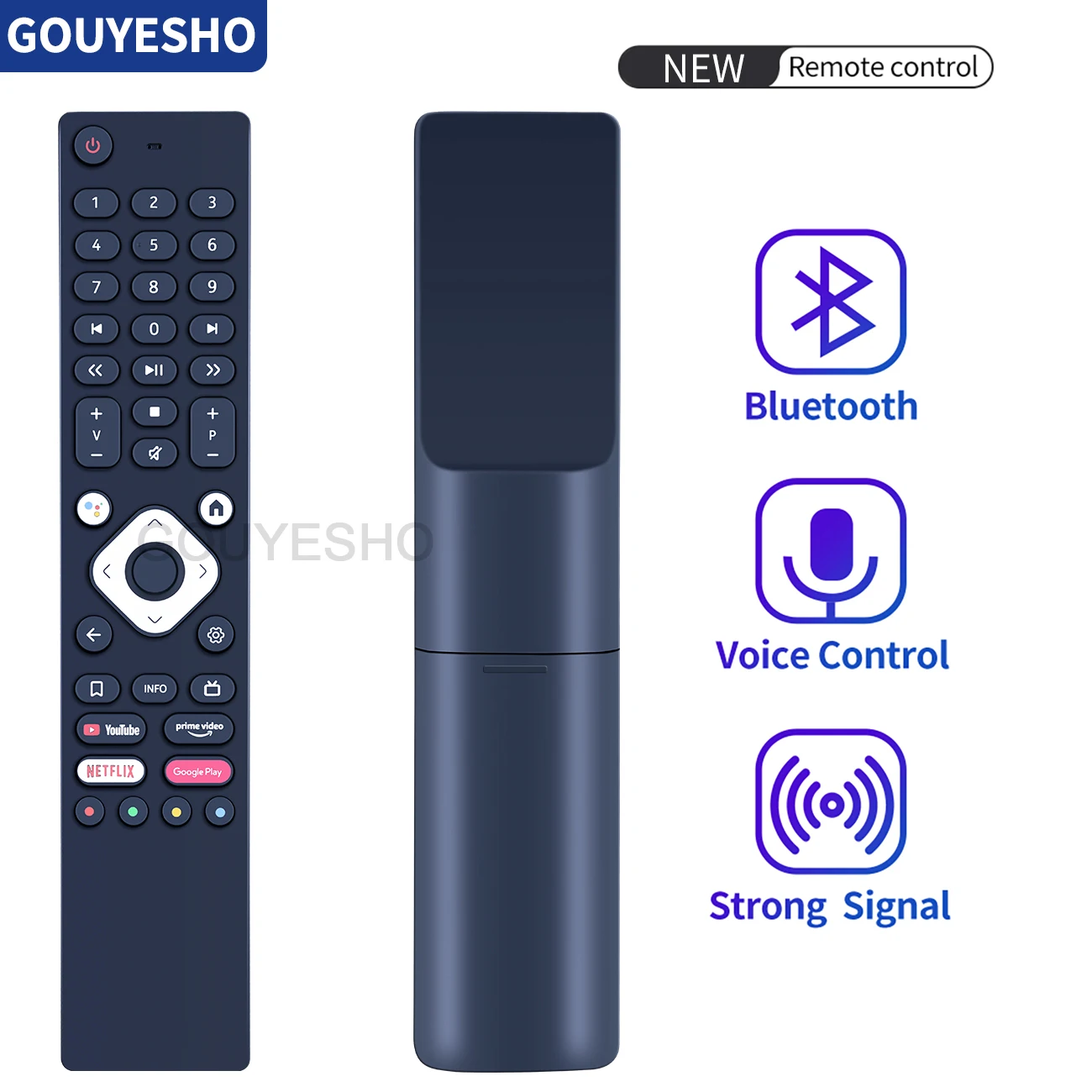 Télécommande De Remplacement Pour Nokia Streaming Box 8000/8010/RC110 - Compatible Et Prête à L'emploi