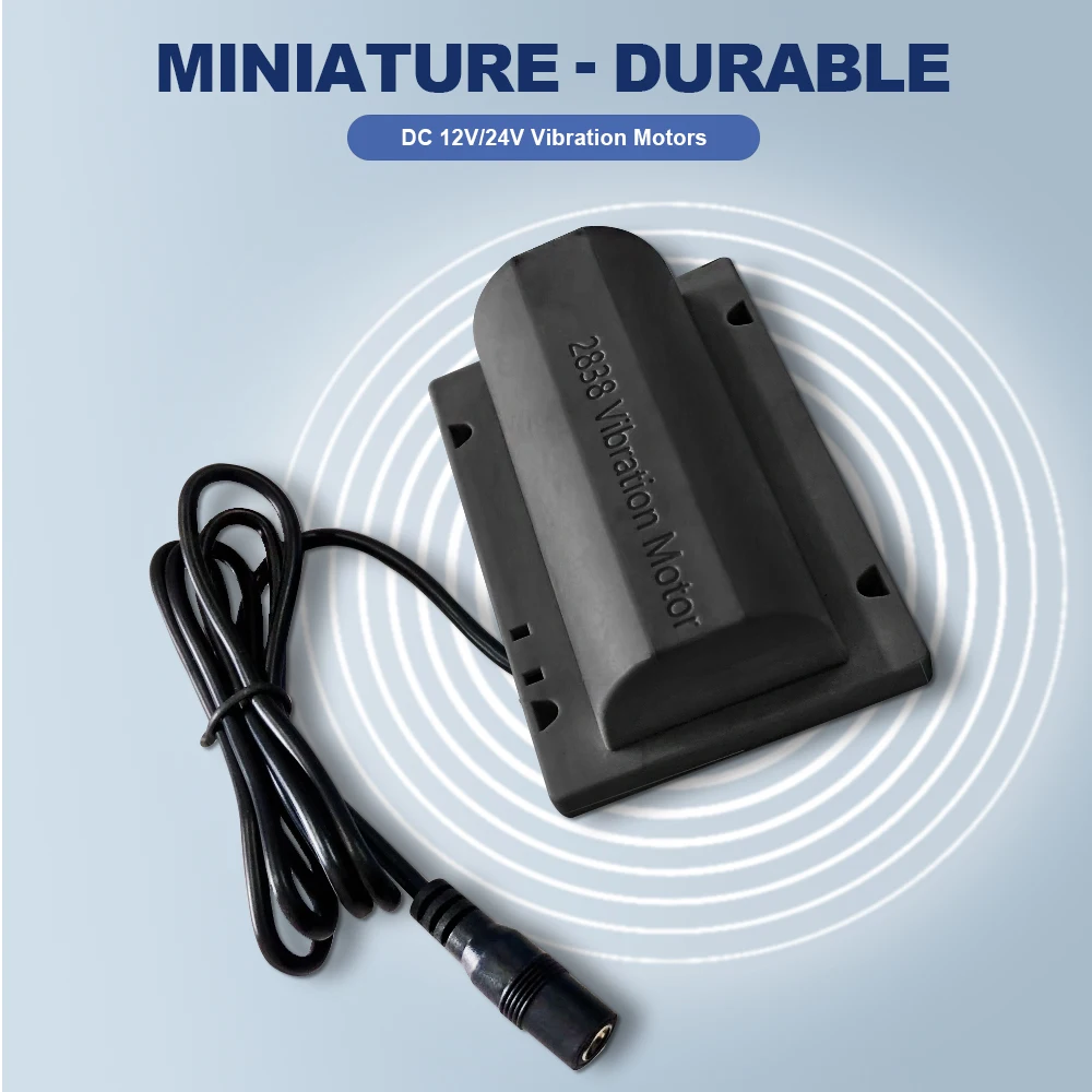 DC Motor Vibration Motor 12V/24V 4300RPM Suitable for Massage Table Chair Motor Reminder Feeding Vibration Trough Feeding