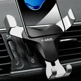 

2024 Car Air Vent Mount Gravity Phone Holder for IPhone 14 Xiaomi Samsung Universal Mobile Phone Support GPS Navigation Stand