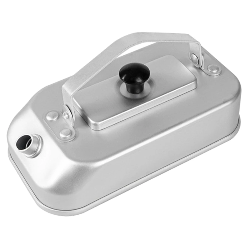 

Portable Aluminum Camping Kettle with Handle Boiling Water Pot Outdoor Mini Kettle for Hiking, Camping, and Backpacking Dropship