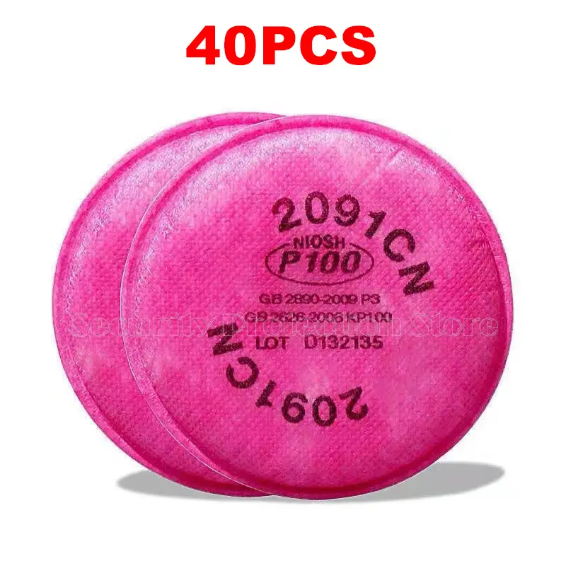 Lots of Painting Spray Industry 2091/2097 Particulate filter P100 for 3m 6800 7502 6200 Series Respirator Dust Mask - Image 8
