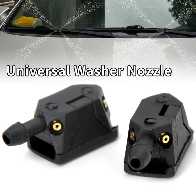 Sourcing Map 2pcs Buse De Lave-Glace Pare-Brise Avant Pour Jeep