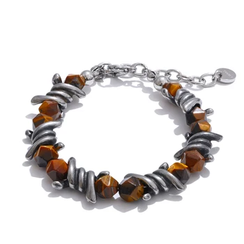 Natural Jade Tiger Stone Bracelet