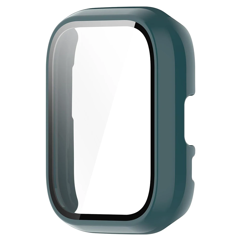 Durable Bumper Case with Tempered Glass Screen Protector and Anti-Scratch Coating.
