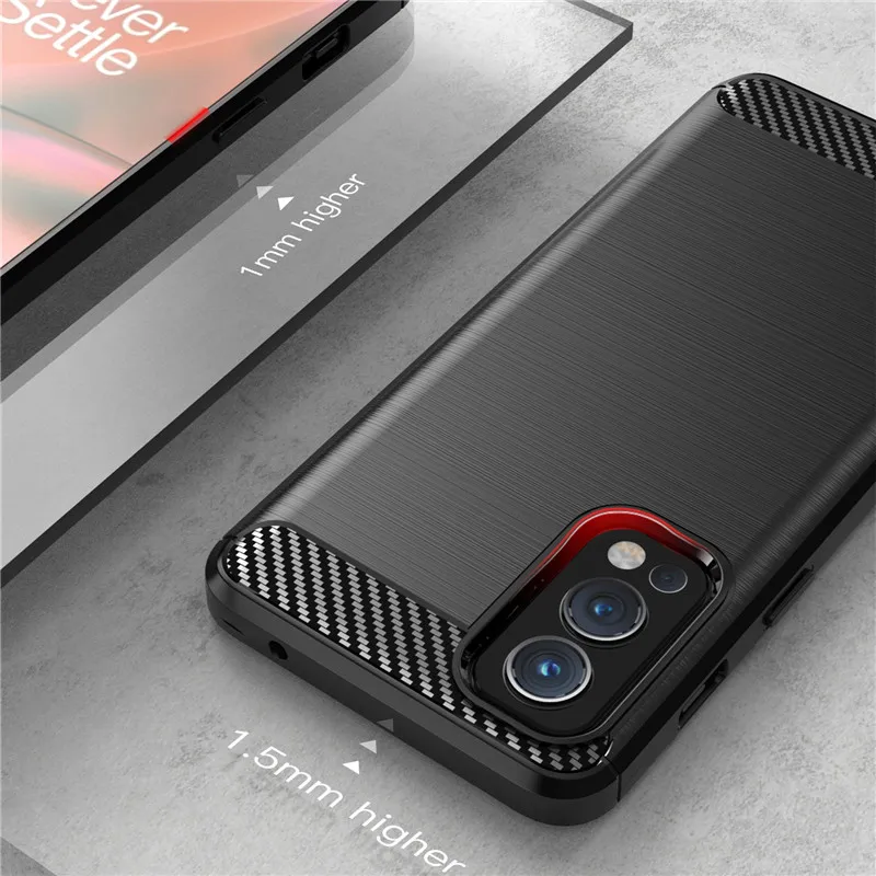 Shockproof TPU Carbon Fiber Phone Case