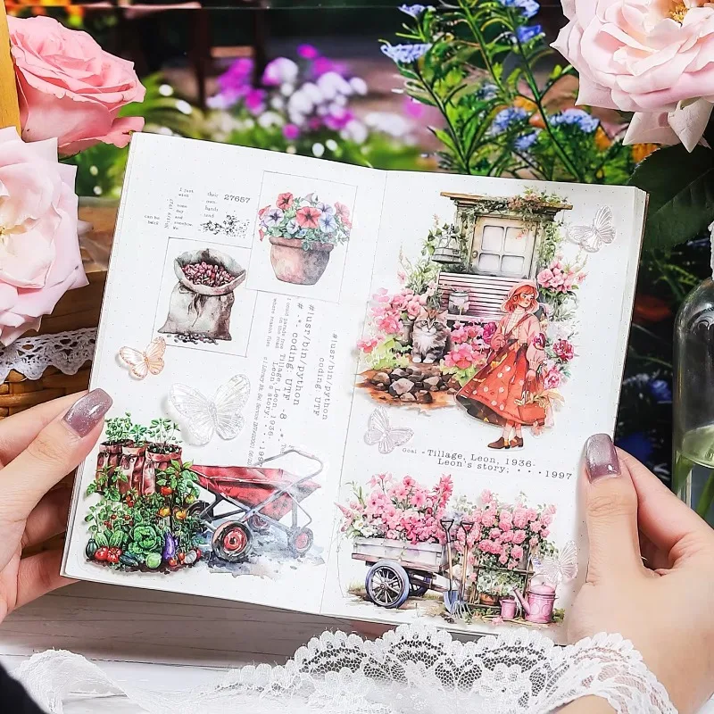 รูปสินค้า สติกเกอร์ตกแต่งสวน 15 ชิ้น สร้างสรรค์ทิวทัศน์สวนของคุณ