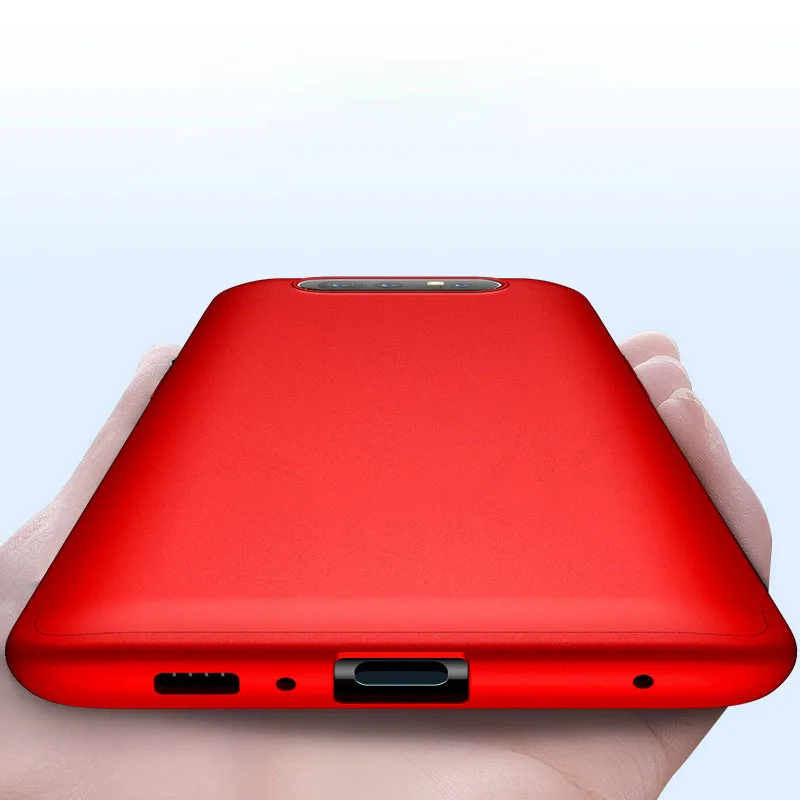 Armor Camera Lifting Protection Case for Samsung Galaxy A80 Case 3 in 1 Shockpro