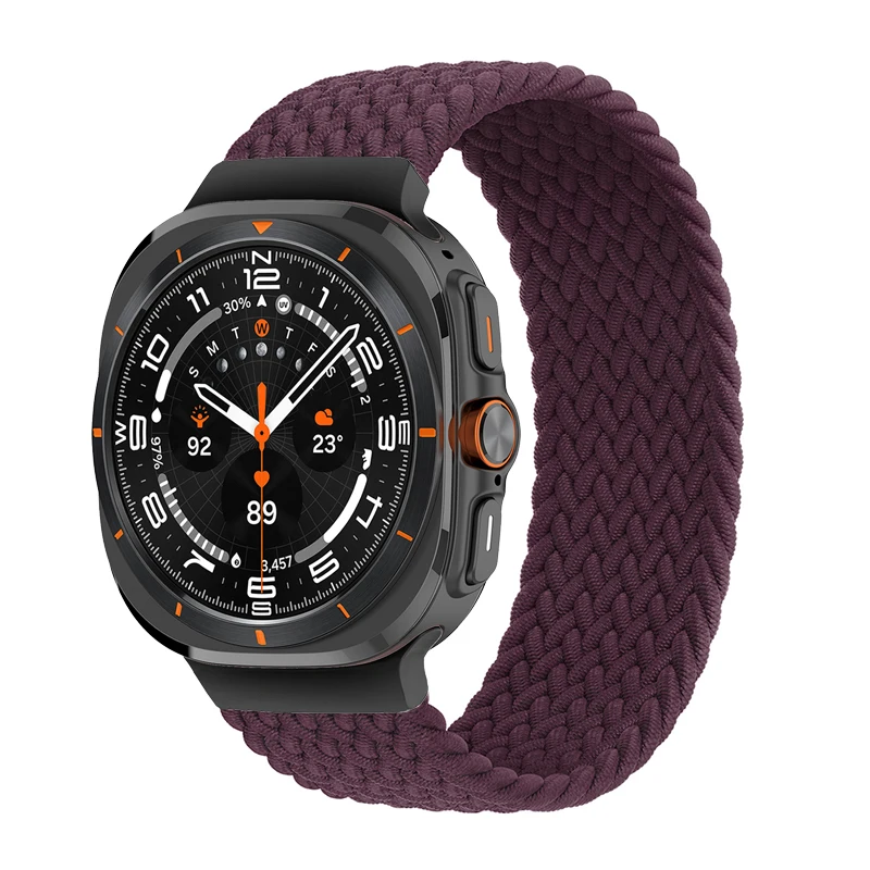 Ultra Sport Nylon Loop Braided Strap for Smartwatch - 47mm Bracelet Band Accessories