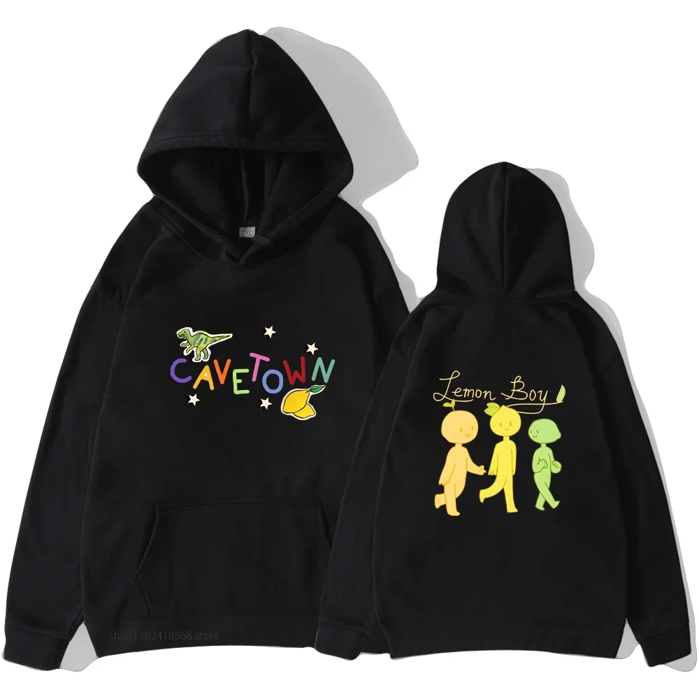 

Music Singer Hoodie Cavetown Lemon Boy Sweatshirt with Hooded Women Kawaii Pullovers Fashion Long Sleeve Clothes Men Winter Tops