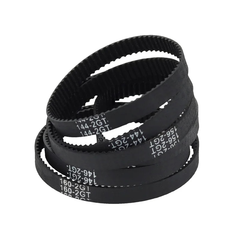 Rubber Belt GKTOOLS C-3 3D Printer Parts GT2 6mm Closed Loop Timing Belt 2GT Length 140 142 144 146 148 150 152 154 156 158 160 mm