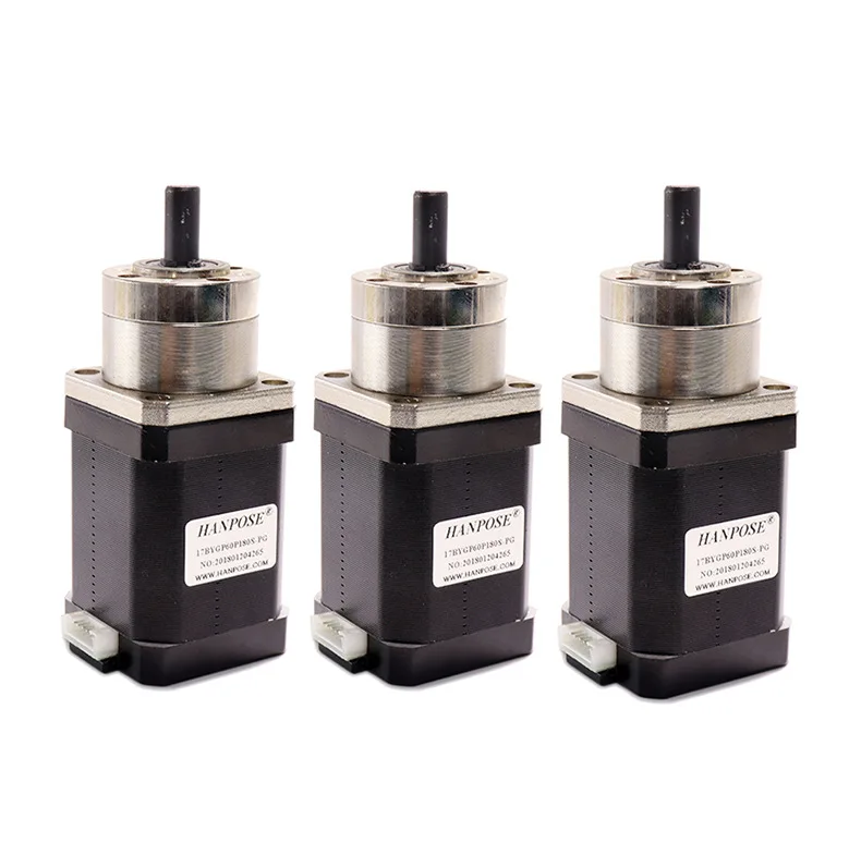 Stepper Motor, 17HS4401-PG, Altura 28mm, 34mm, 40mm, 48mm, CNC Part