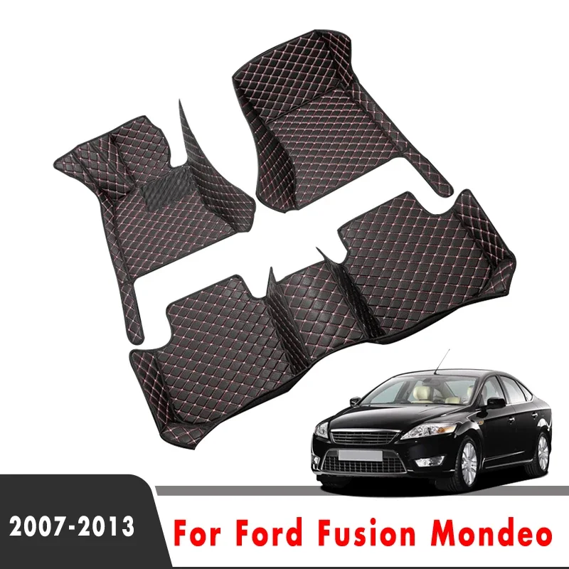 

Carpets For Ford Fusion Mondeo 2013 2012 2011 2010 2009 2008 2007 Car Floor Mats Leather Custom Interior Styling Rugs Protector